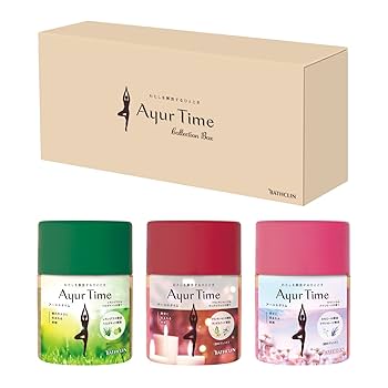 Amazon | アーユルタイム バスクリン Collection Box [480g×3本